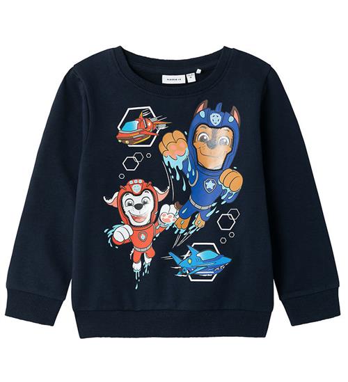 Se Name It Name It Sweatshirt - NmmFingh Paw Patrol - Dark Sapphire ved KidsWorld