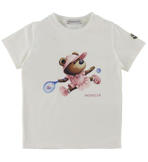 Moncler Moncler T-shirt - Natural/Rosa m. Bamse