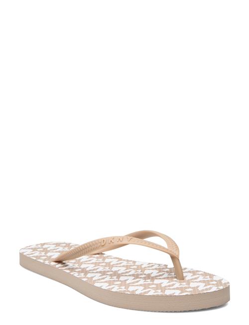 Se DKNY Susan - Flip Flop DKNY Beige ved Booztlet