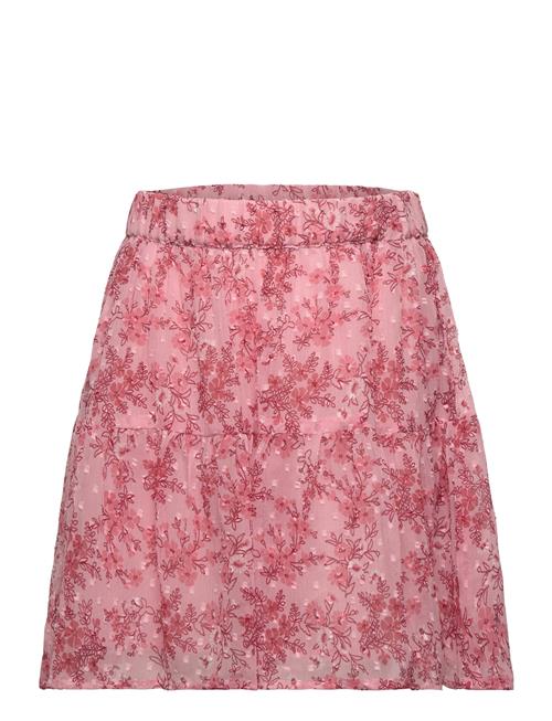 Creamie Skirt Flower Dobby Creamie Pink