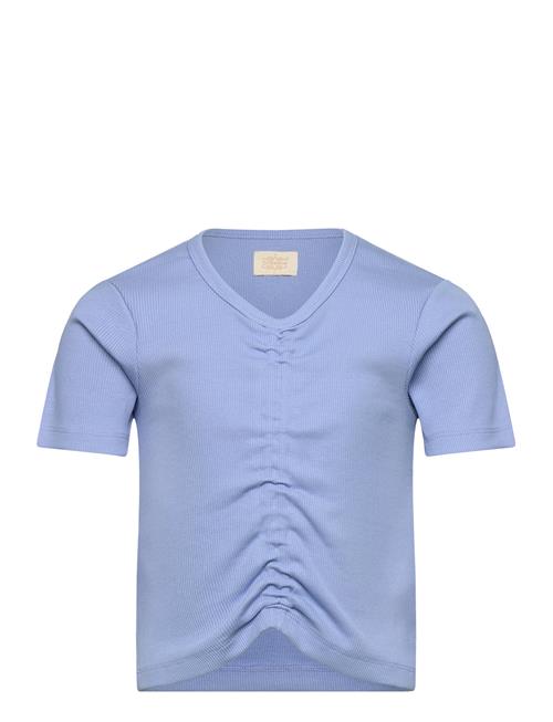 Creamie T-Shirt Ss Rib Creamie Blue