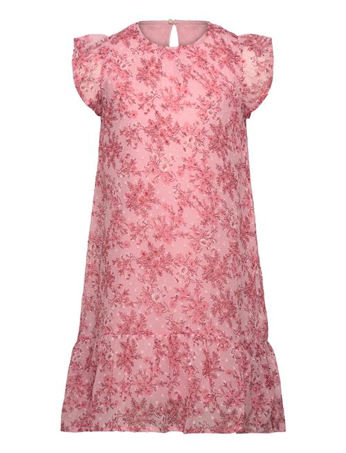 Creamie Dress Flower Dobby Creamie Pink