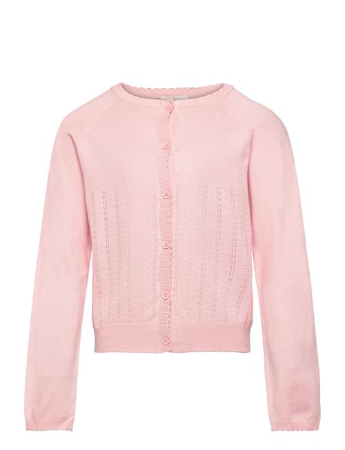 Cardigan Pointelle Creamie Pink