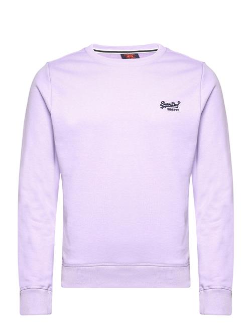 Superdry Essential Logo Crew Sweat Ub Superdry Purple