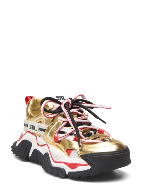 Se Steve Madden Kingdom-E Sneaker Steve Madden Gold ved Booztlet