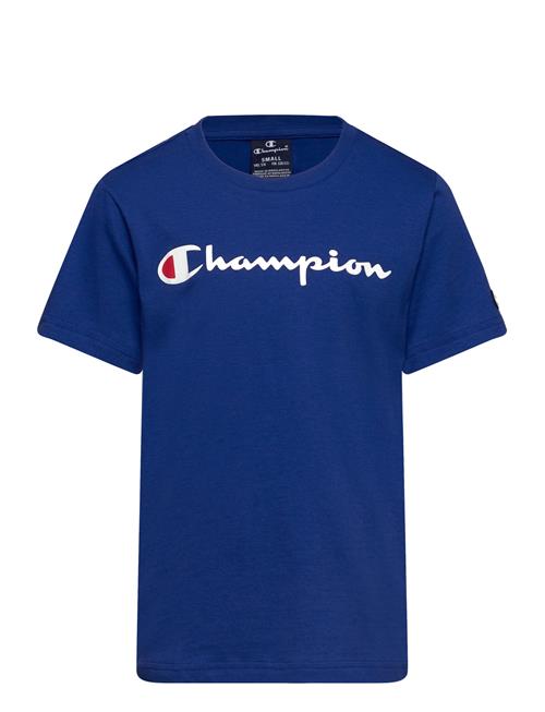 Champion Crewneck T-Shirt Champion Blue