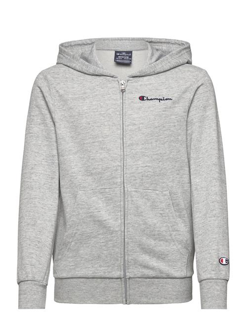 Champion Hooded Full Zip Sweatshirt Champion Grey