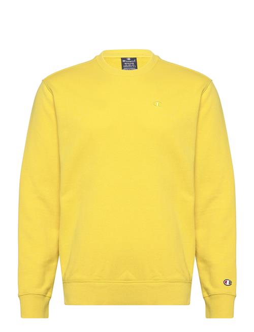 Se Champion Crewneck Sweatshirt Champion Yellow ved Booztlet