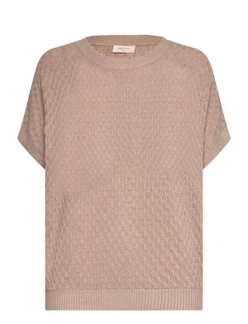 Se FREE/QUENT Fqani-Pullover FREE/QUENT Beige ved Booztlet