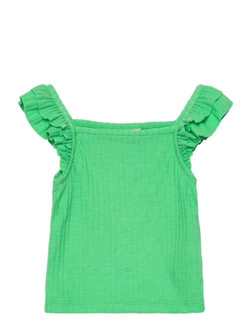 Kids Only Kmgnella S/L Frillstraps Top Jrs Kids Only Green