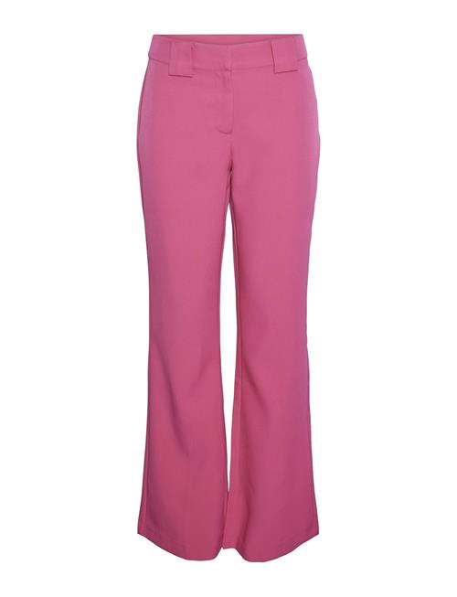 Se YAS Yasnalea Mw Flare Pant YAS Pink ved Booztlet