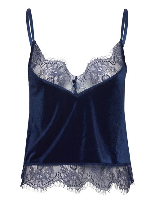 Hunkemöller Cami Shiny Velours Lace Hunkemöller Navy