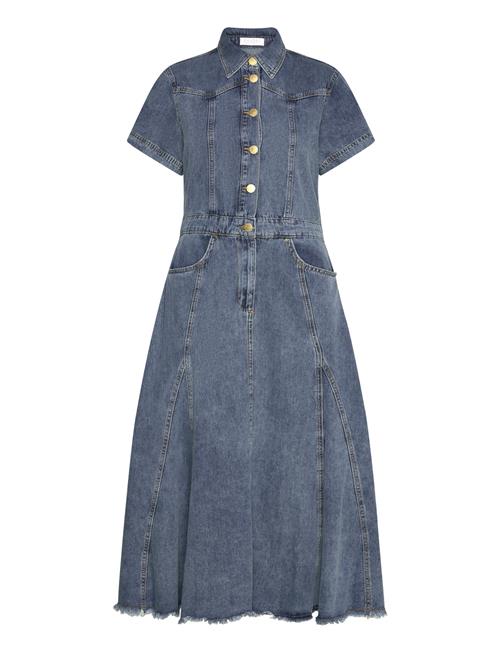 Coster Copenhagen Denim Dress Coster Copenhagen Blue