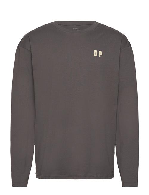 Se Denim project Dpny Marathon Ls Tee Denim Project Grey ved Booztlet