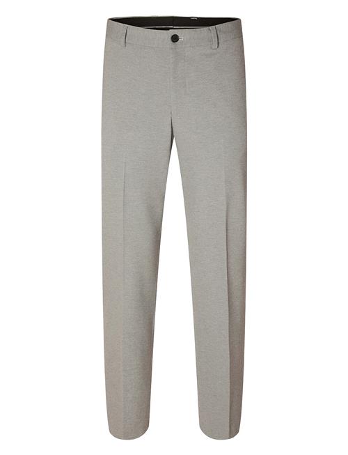 Slhslim-Delon Jersey Trs Flex Noos Selected Grey