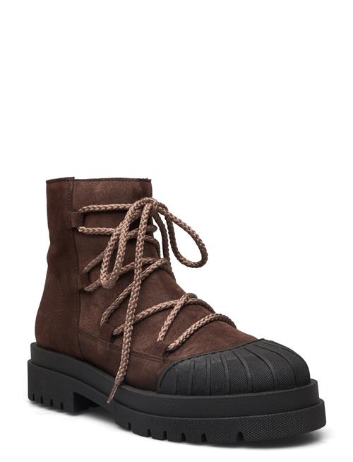 Se ANGULUS Boots - Flat ANGULUS Brown ved Booztlet