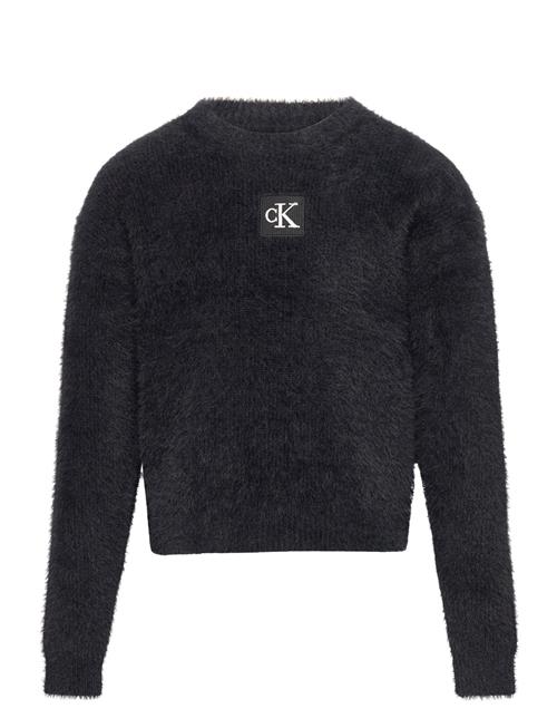 Calvin Klein Monogram Soft Sweater Calvin Klein Black