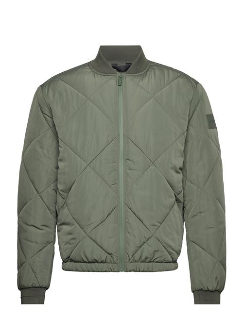 Calvin Klein Signature Quilt Bomber Calvin Klein Green