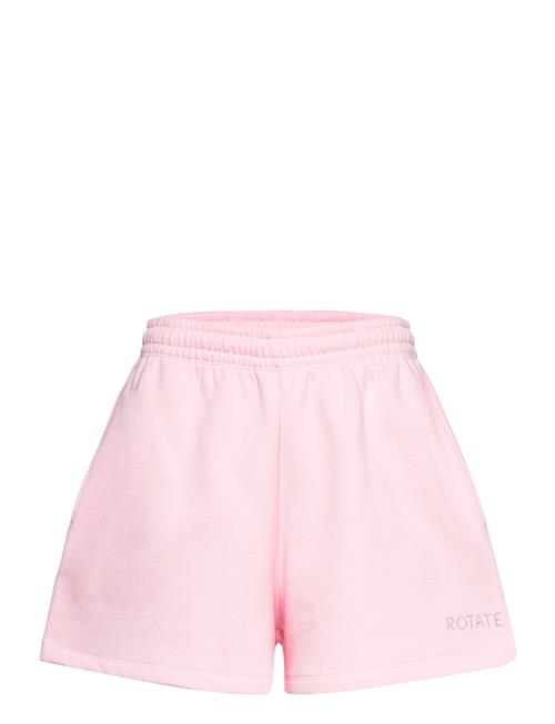 ROTATE Birger Christensen Sweat Elasticated Shorts ROTATE Birger Christensen Pink