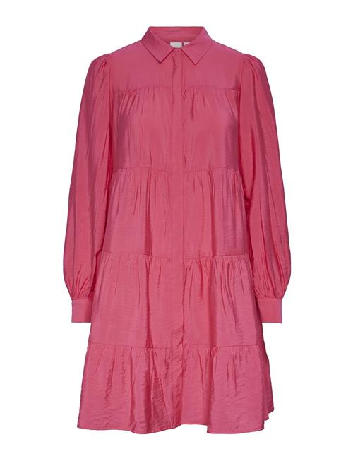 YAS Yaspala Ls Shirt Dress S. Noos YAS Pink