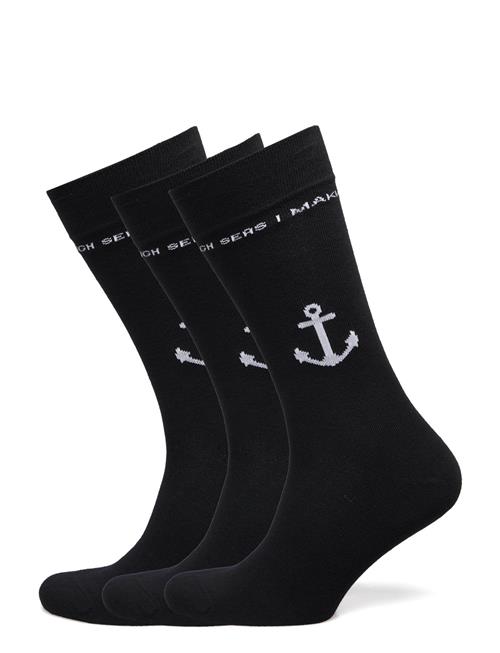 Anchor Socks Makia Black