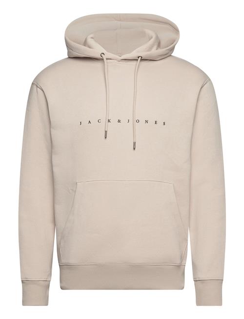 Jack & Jones Jjestar Jj Sweat Hood Noos Jack & J S Beige