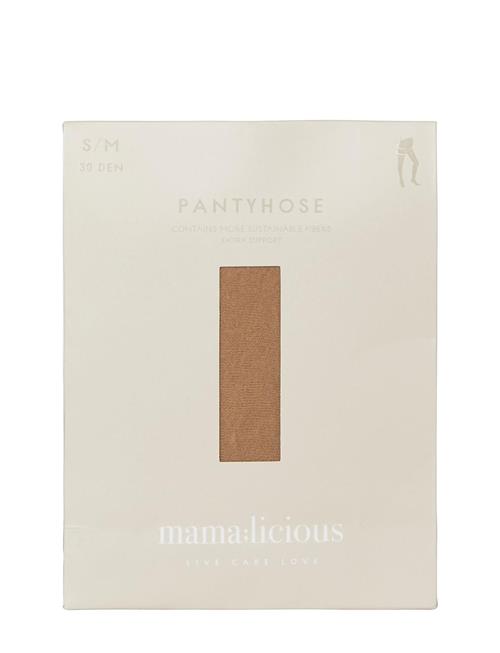 Se Mamalicious Mlsabrina Support Pantyhose 30Den 2-P Mamalicious Brown ved Booztlet