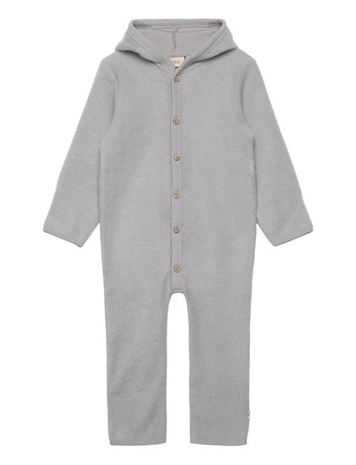 Wheat Wool Fleece Suit Ata Wheat Grey