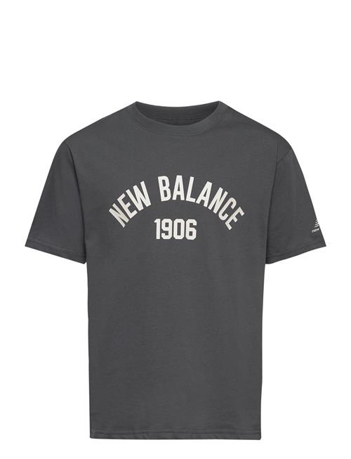 New Balance Nb Essentials Varisty Tee New Balance Grey