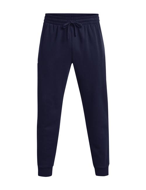 Se Under Armour Ua Rival Fleece Joggers Under Armour Navy ved Booztlet