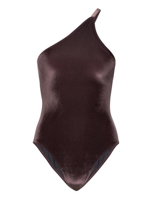 Filippa K Asymmetric Swimsuit Filippa K Purple