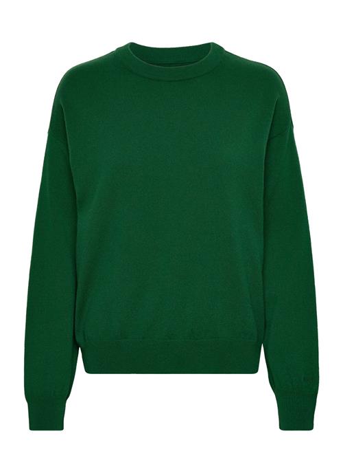 Se GANT Superfine Lambswool C-Neck GANT Green ved Booztlet