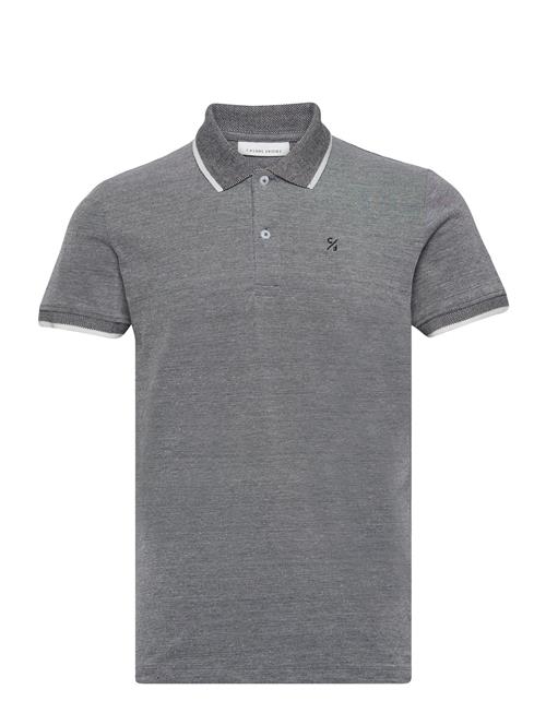 Se Casual Friday Cftristan Two T Polo Shirt Casual Friday Grey ved Booztlet