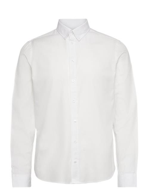 Casual Friday Cfanton Ls Bd Fil A Fil Shirt Casual Friday White