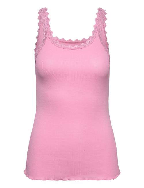 Cc Heart Poppy Silk Lace Camisole Coster Copenhagen Pink