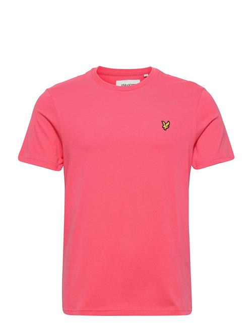 Se Lyle & Scott Plain T-Shirt Lyle & Scott Pink ved Booztlet