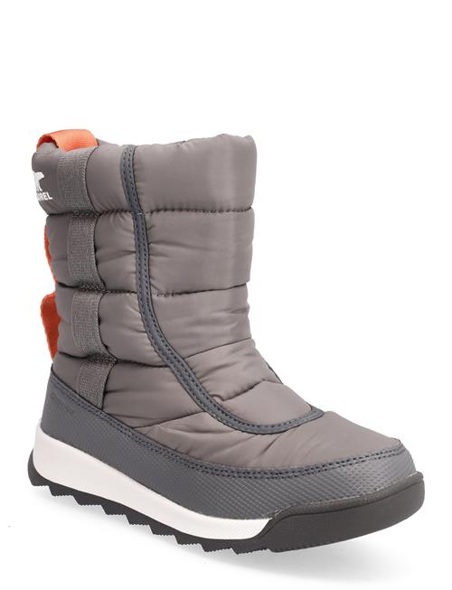 Se Sorel Youth Whitney Ii Puffy Mid Wp Sorel Grey ved Booztlet