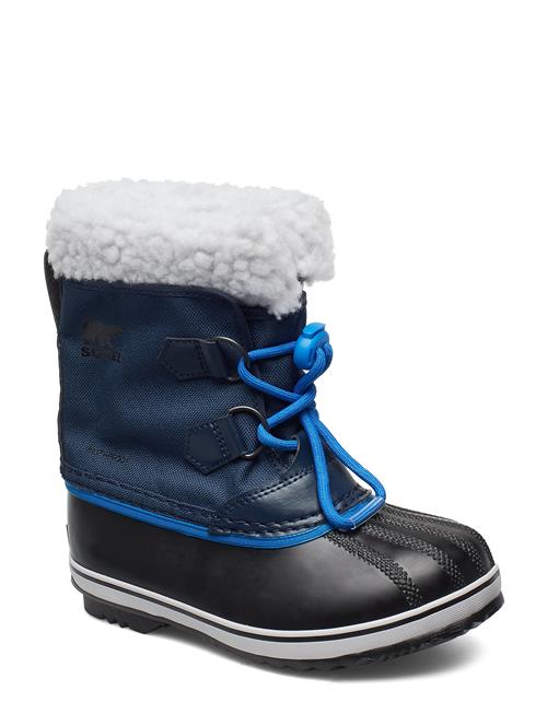 Se Sorel Childrens Yoot Pac Nylon Wp Sorel Blue ved Booztlet