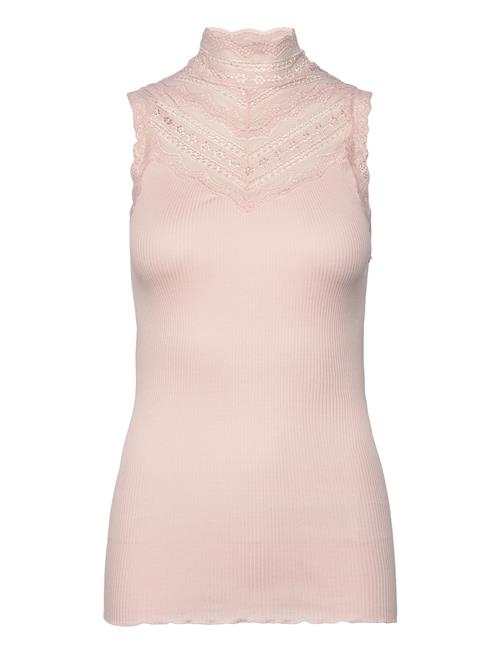 Rosemunde Rwbenita Sl Turtleneck Lace Top Rosemunde Pink