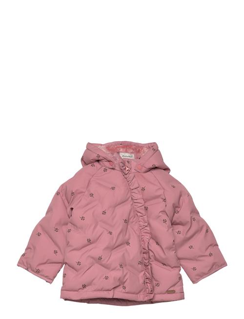 Minymo Jacket Quilted Aop Minymo Pink