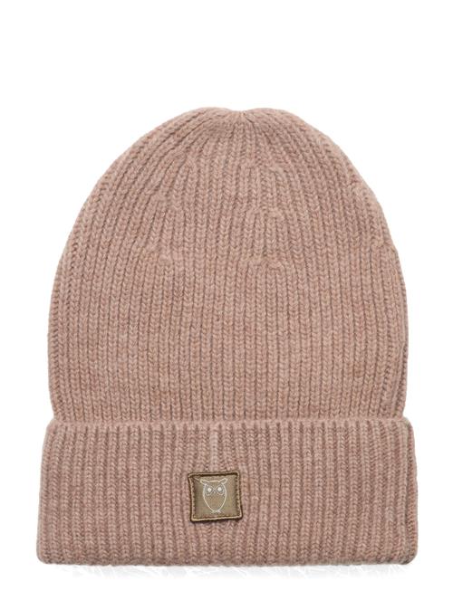 Knowledge Cotton Apparel High Wool Beanie - Rws Knowledge Cotton Apparel Beige