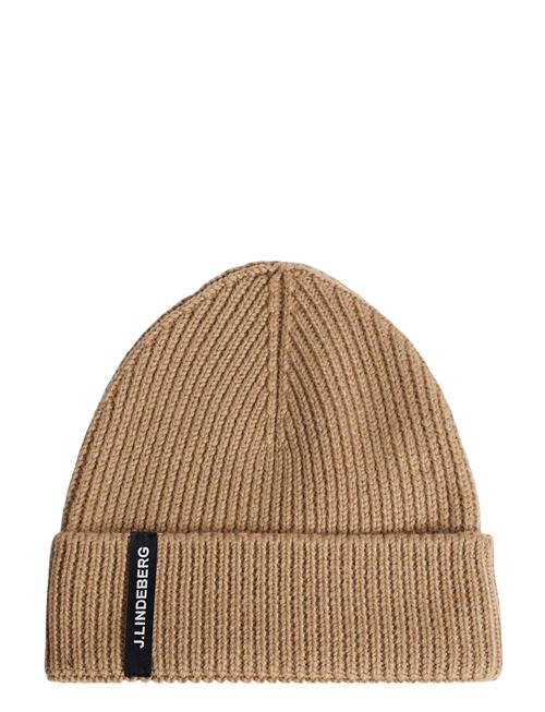 Se J. Lindeberg Juan Merino Beanie J. Lindeberg Brown ved Booztlet