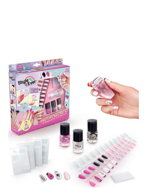 Se Style 4 Ever Style 4 Ever Pro Tips Nail Art Kit Style 4 Ever Patterned ved Booztlet