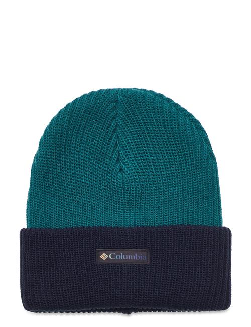 Se Columbia Sportswear Youth Whirlibird Cuffed Beanie Columbia Sportswear Blue ved Booztlet