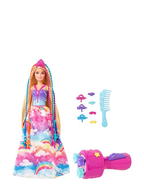 Se Barbie Dreamtopia Twist 'N Style Doll And Accessories Barbie Patterned ved Booztlet