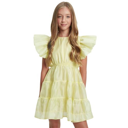 Bardot Junior Oshin Organza Mini Kjole Sunshine | Gul | 10 years