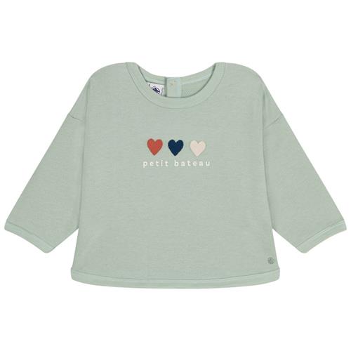 Petit Bateau Baby Sweatshirt Grøn | Grønn | 12 months