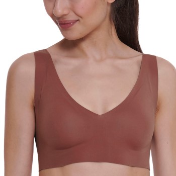 Sloggi Bh ZERO Feel 2 0 Bralette Mørkbrun  Medium Dame