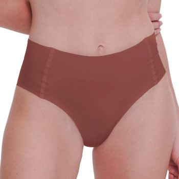 Sloggi Trusser ZERO Feel 2 0 High Waist Brief Mørkbrun  X-Large Dame