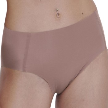 Sloggi Trusser ZERO Feel 2 0 High Waist Brief Brun X-Small Dame